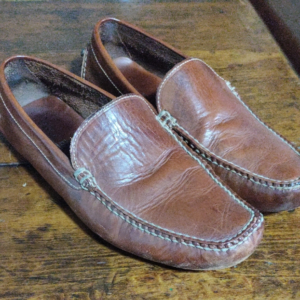 Cole Haan Brown Leather Loafers